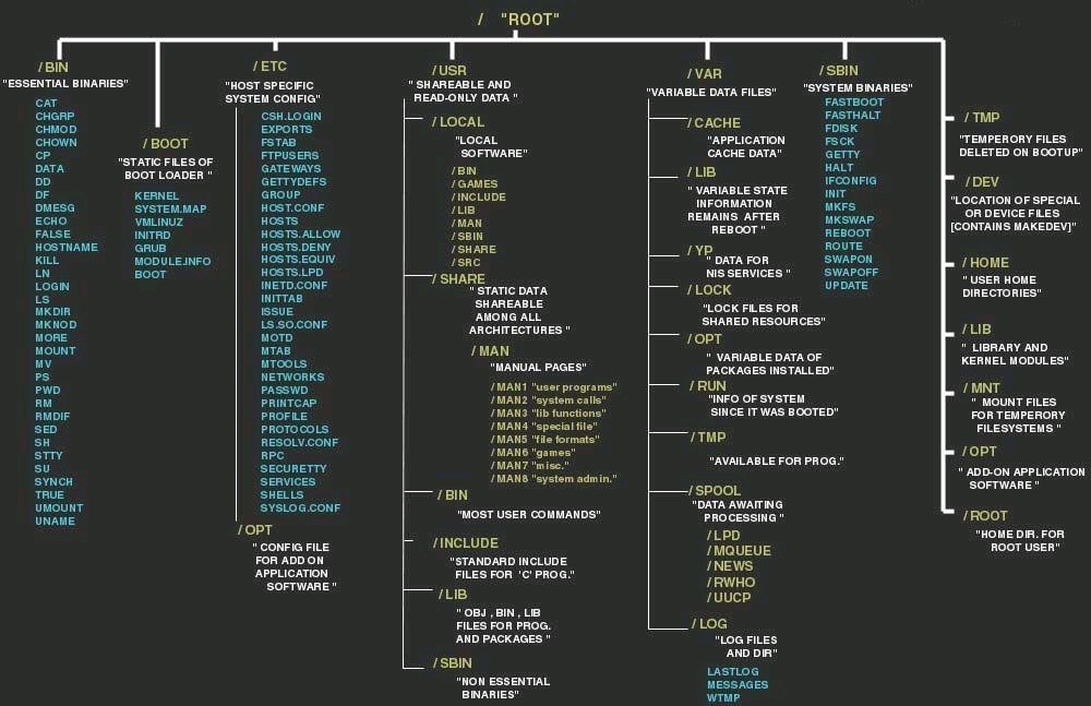 Linux Path Structure