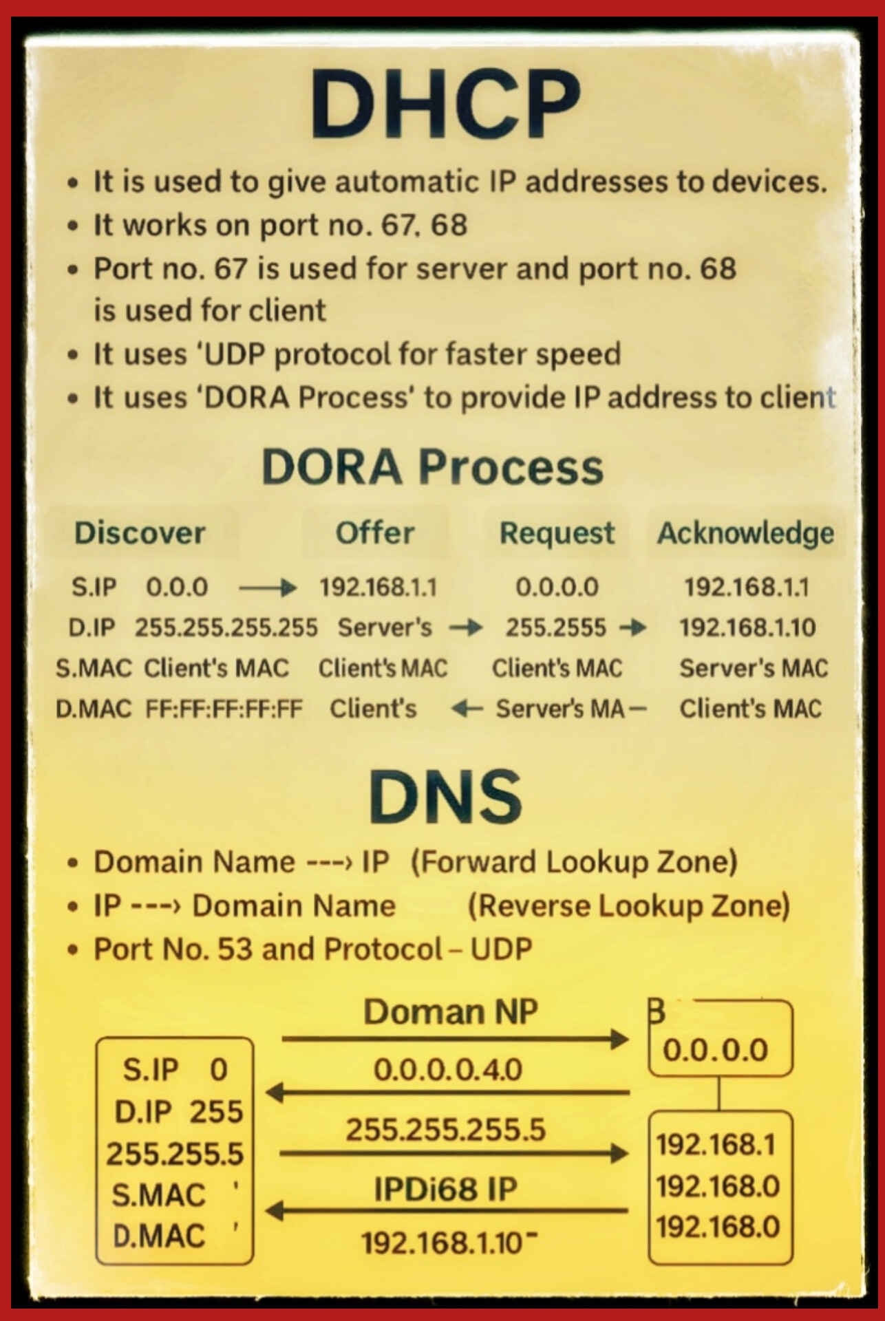 Master Networking Basics: DHCP & DNS Demystified!
