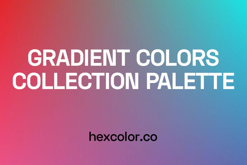 Gradient Colors Collection Palette