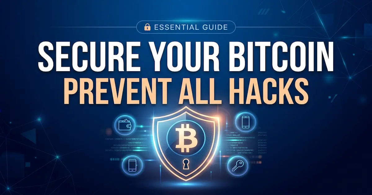 Bitcoin Security Guide: Prevent Hacks Now