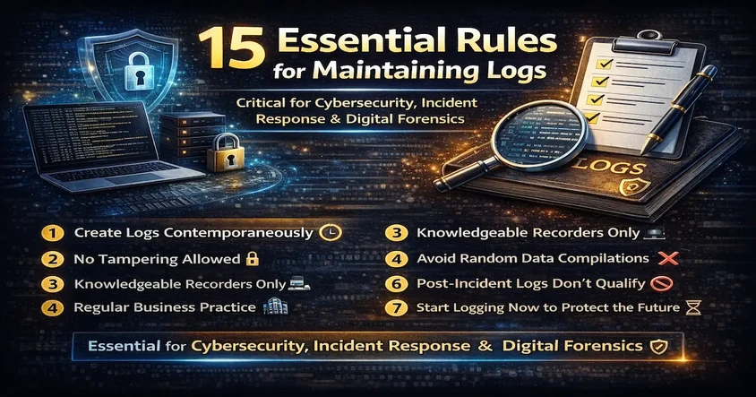 15 Key Rules for Maintaining Digital Logs