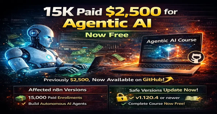15K Paid $2,500 for Agentic AI - Now Free