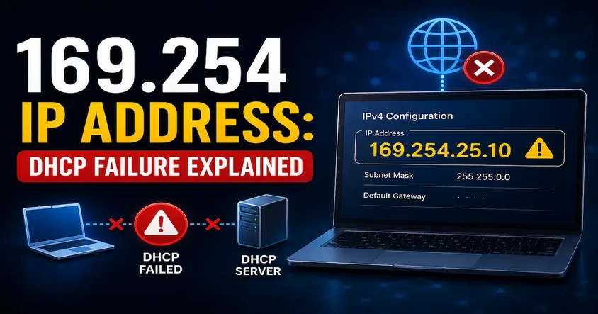 169.254 IP Address: DHCP Failure Explained