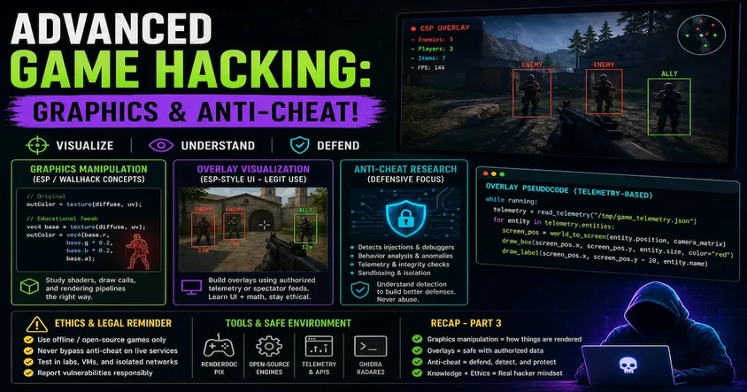 Advanced Game Hacking: Graphics & Anti-Cheat!