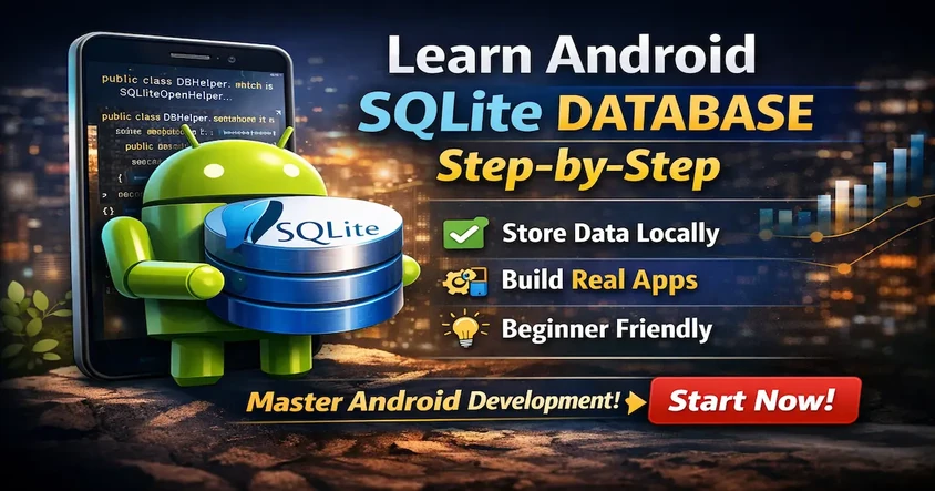 Android SQLite Database Tutorial Beginners