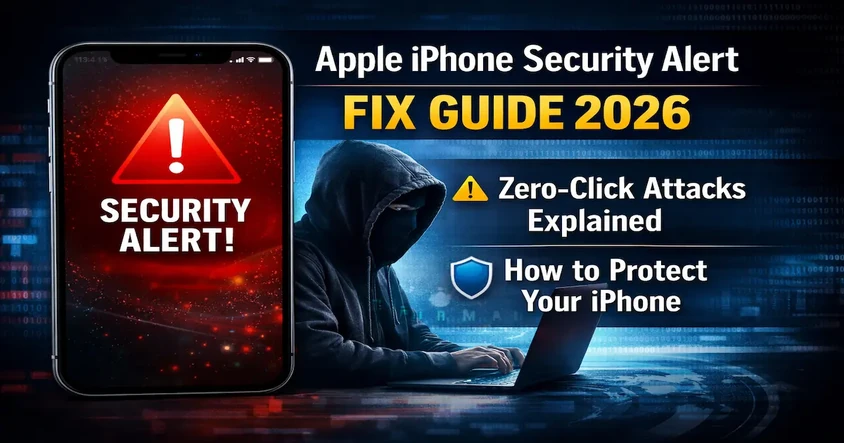 Apple iPhone Security Alert Fix Guide 2026