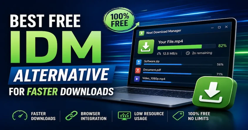 Best Free IDM Alternative for Faster Downloads