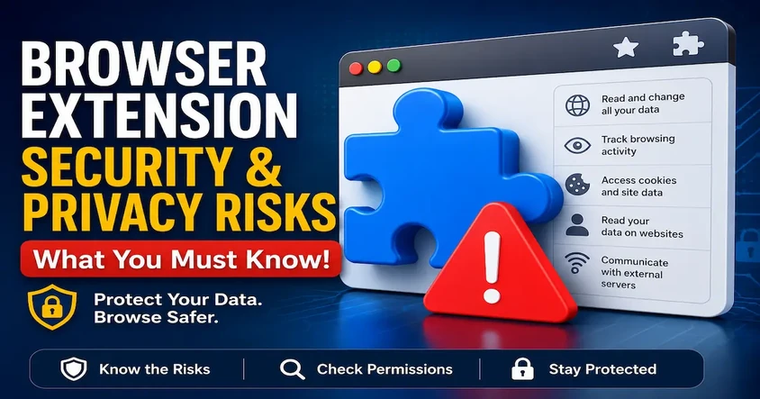 Browser Extension Security Privacy Risks Guide