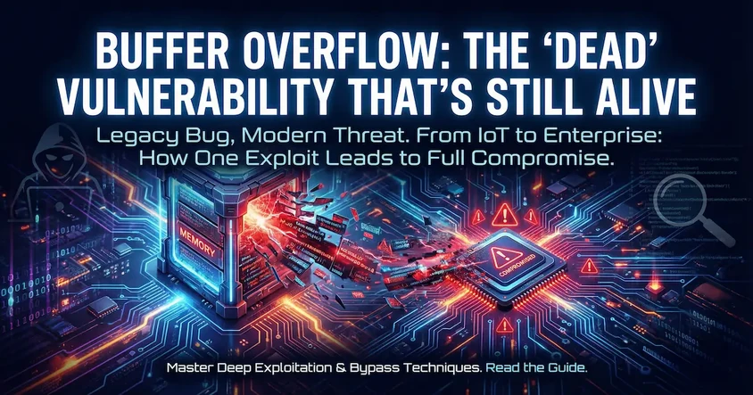Buffer Overflow Exploitation Deep Dive Guide