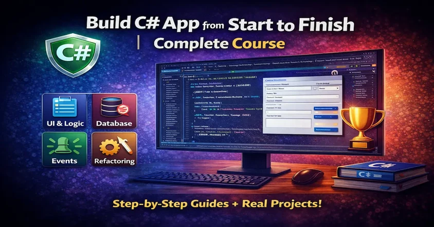 Build C# App from Start to Finish | Complete Course