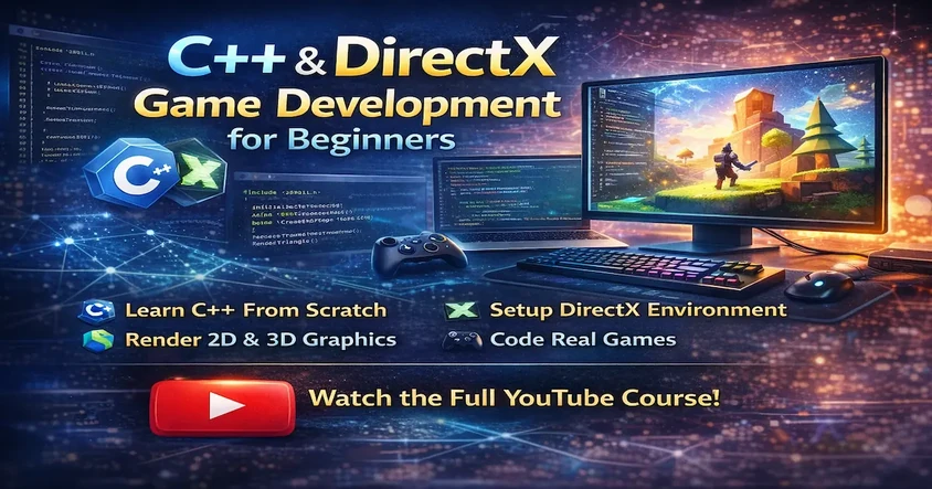C++ DirectX Game Development Tutorial Guide