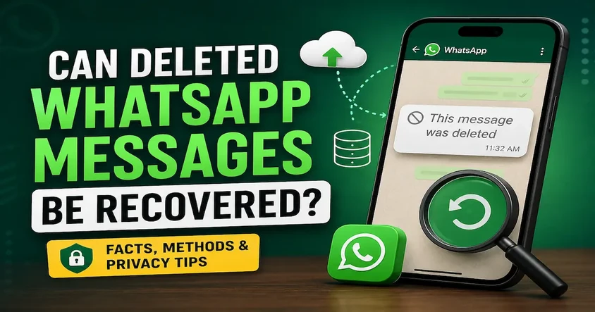 Can Deleted WhatsApp Messages Be Recovered