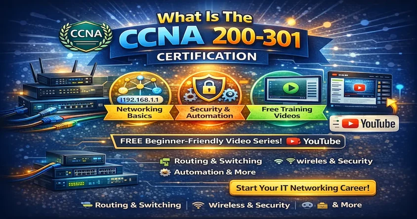 CCNA 200-301 Free Course Guide | Cisco Networking