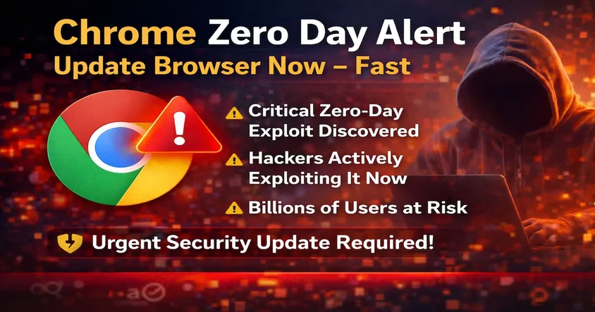 Chrome Zero Day Alert Update Browser Now Fast