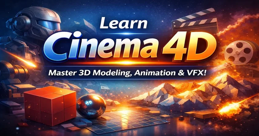 Cinema 4D Full Course for 3D Beginners