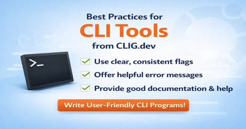 CLI Guidelines: Write Better Command-Line Apps