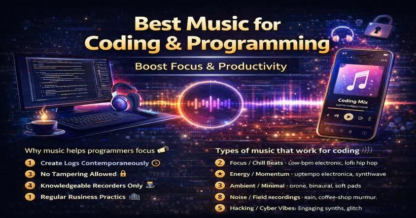 Coding & Hacking Music - Focus & Energy 24/7 !