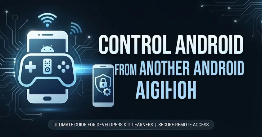 Control Android from Another Android Device