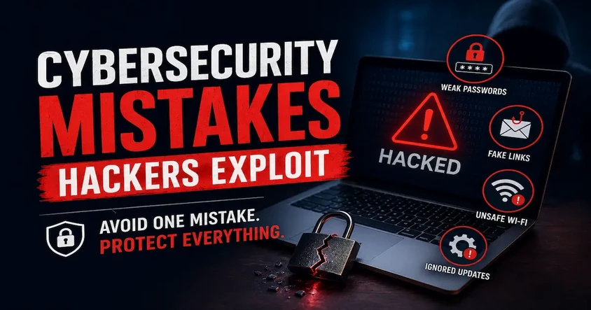 Cybersecurity Mistakes Hackers Exploit