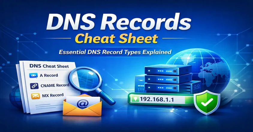 DNS Records Cheat-Sheet for Quick Domain Setup