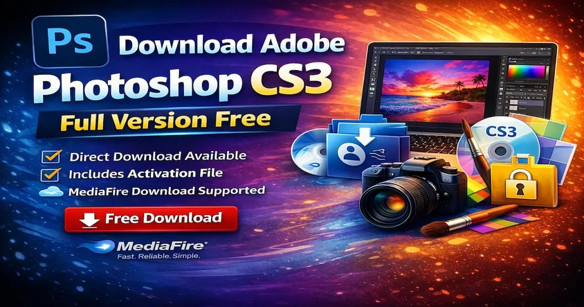 Download Adobe Photoshop CS3 Full Version Free
