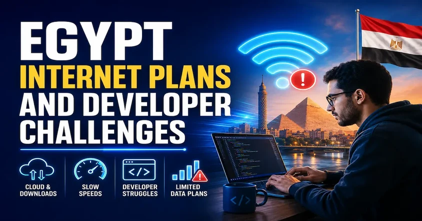 Egypt Internet Plans and Developer Challenges