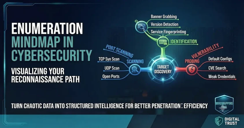 Enumeration Mindmap in Cybersecurity