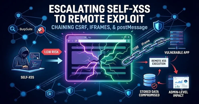 Escalating Self-XSS to Remote XSS Attacks