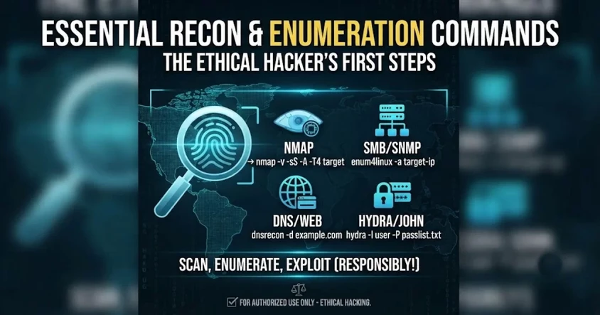 Essential Recon & Enumeration Commands