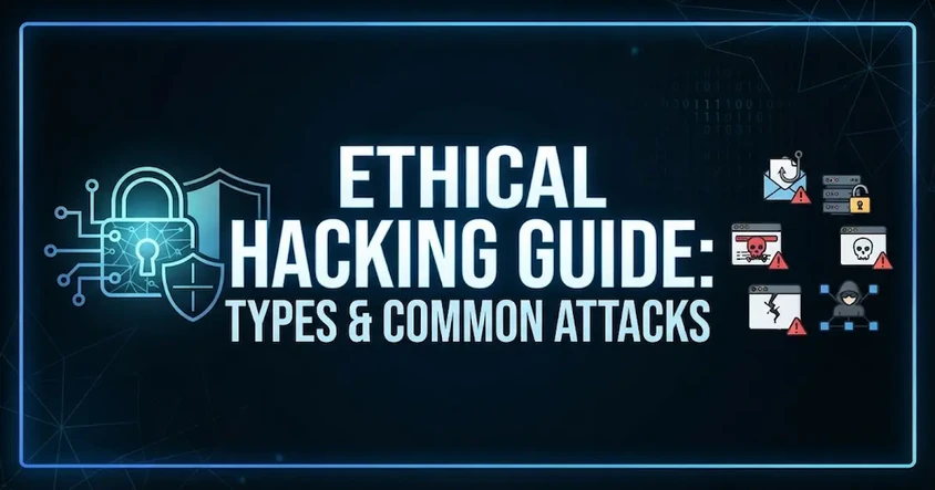 Ethical Hacking Guide: Types & Common Attacks