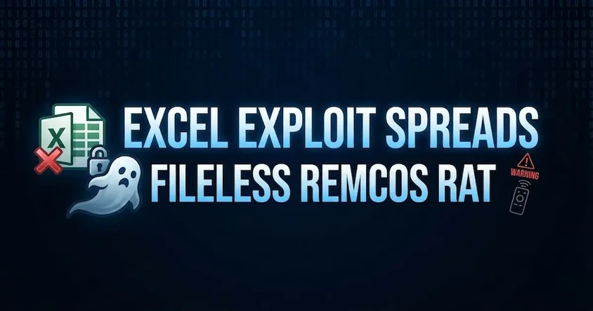 Excel Exploit Spreads Fileless Remcos RAT