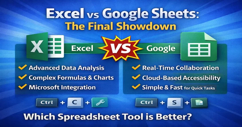 Excel vs Google Sheets: The Final Showdown