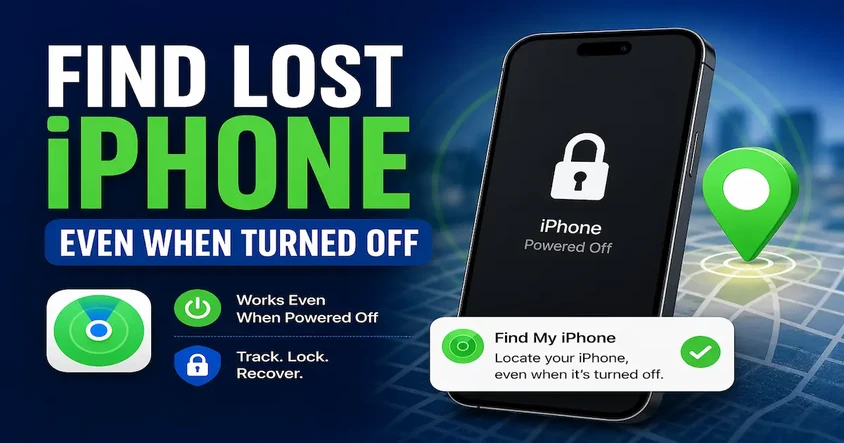 Find Lost iPhone Even When Turned Off