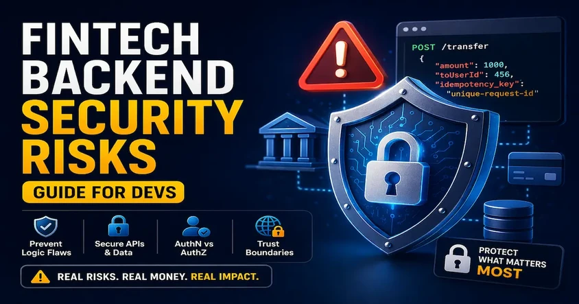 Fintech Backend Security Risks Guide Devs