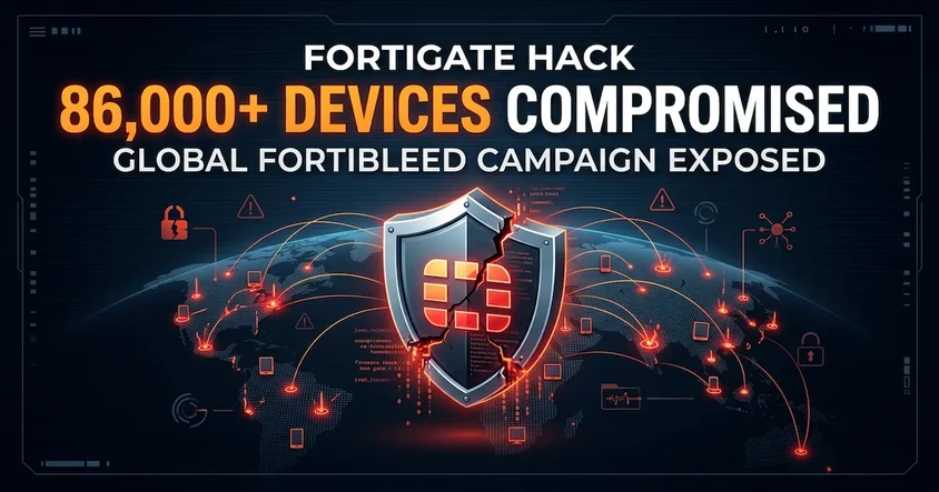 FortiGate Hack Exposes 86,000 Devices Globally