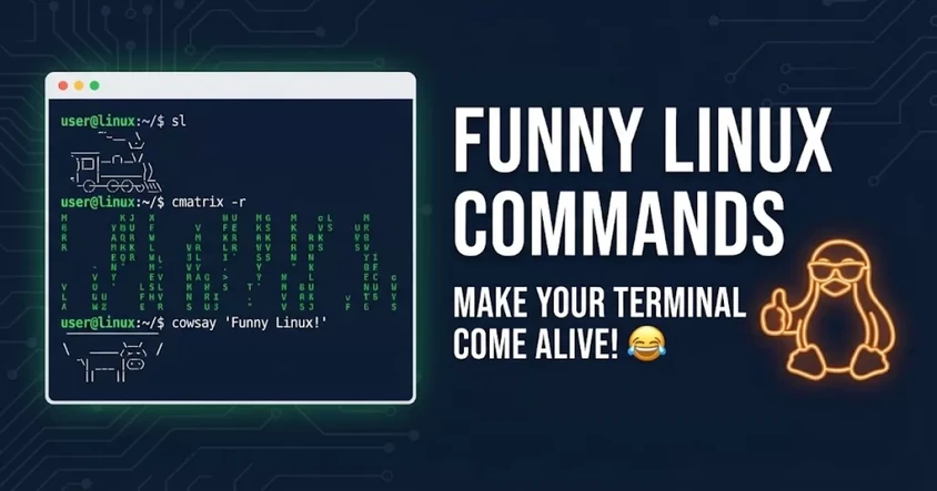 Funny Linux Terminal Commands.. You Must Try
