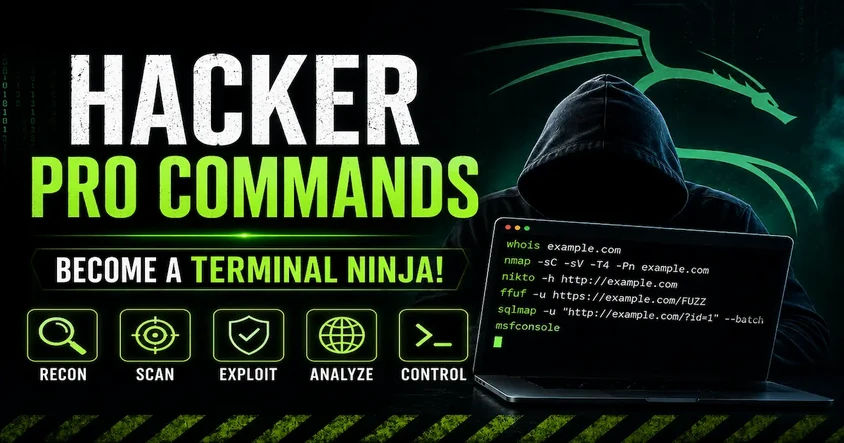 Hacker Pro Commands - Become a Terminal Ninja!