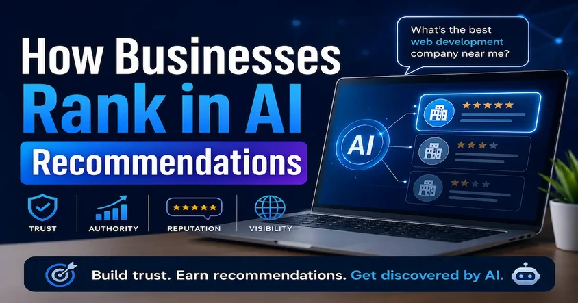 How Businesses Rank in AI Recommendations