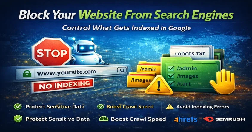 How to Block Websites from Google Crawlers