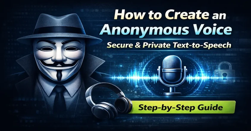 How to Get Anonymous Voice Easily