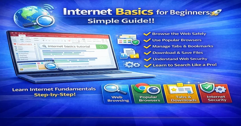 Internet Basics for Beginners: Simple Guide!!
