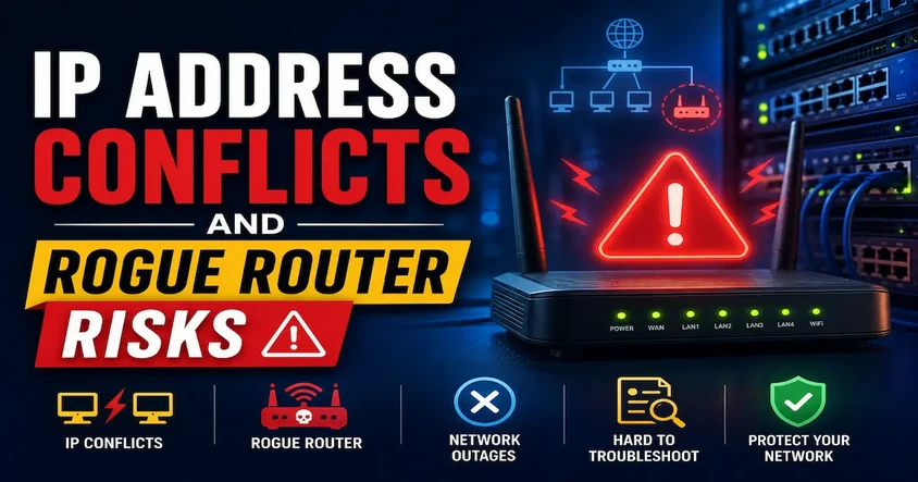 IP Address Conflicts and Rogue Router Risks