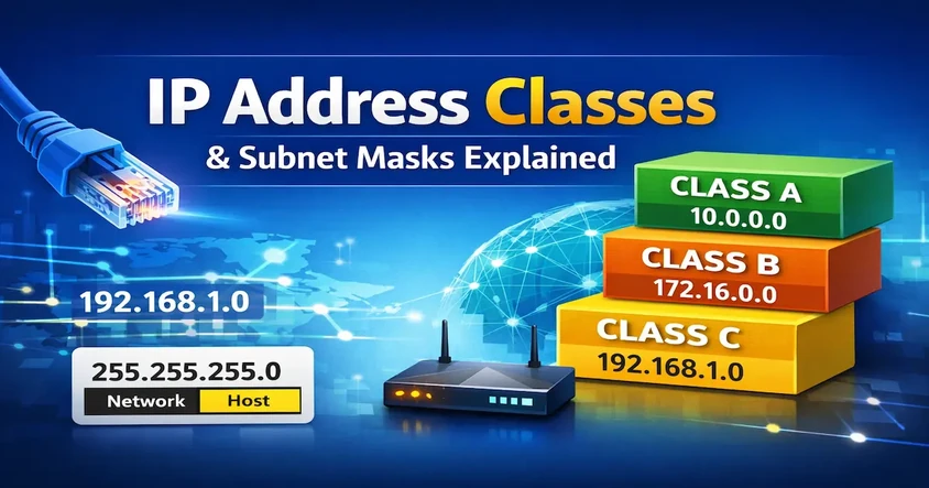 IPv4 Address Classes & Subnet Masks Explained