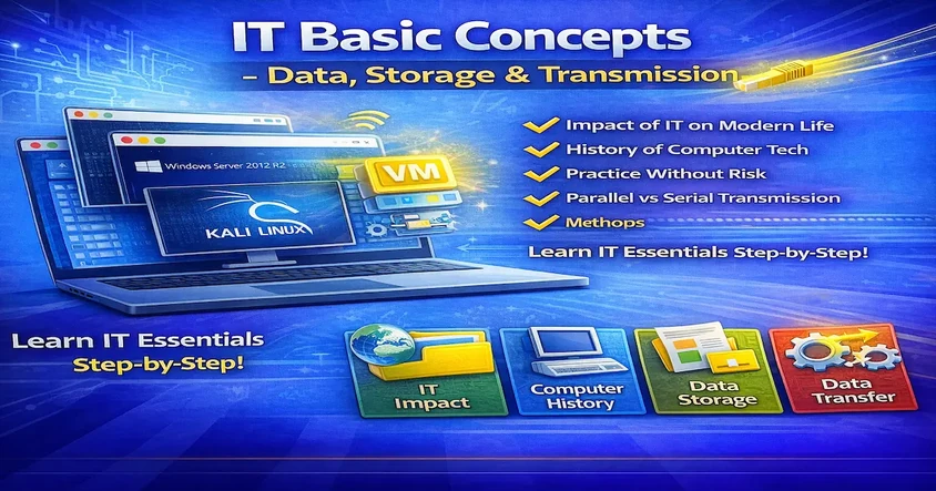 IT Basic Concepts - Data, Storage & Transmission