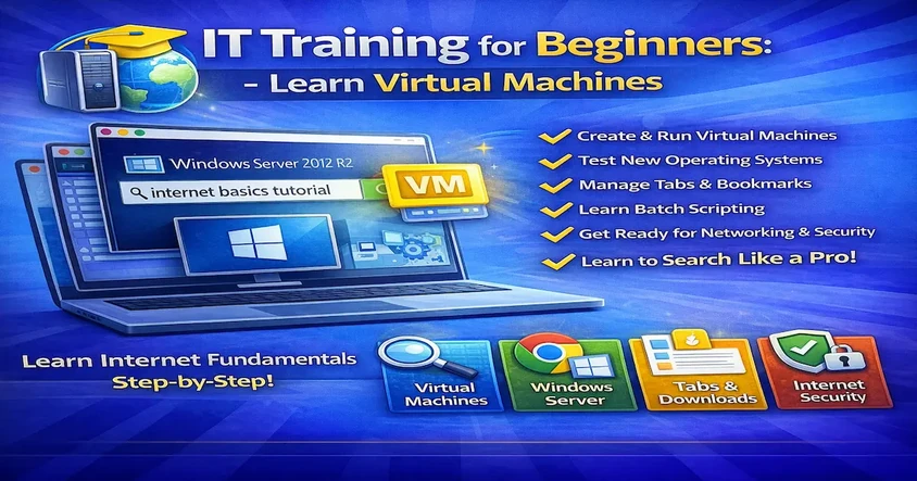 IT Training for Beginners - Learn Virtual Machines