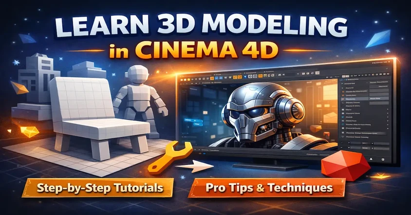 Learn Cinema 4D Modeling Step by Step