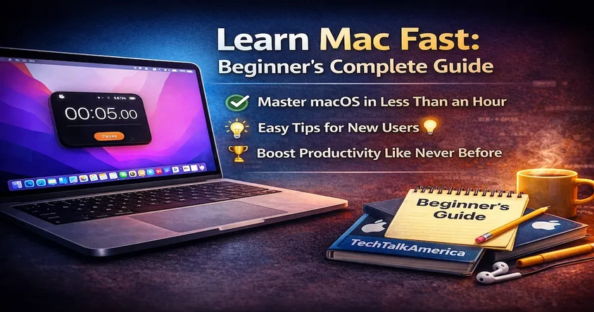Learn Mac Fast: Beginner's Complete Guide