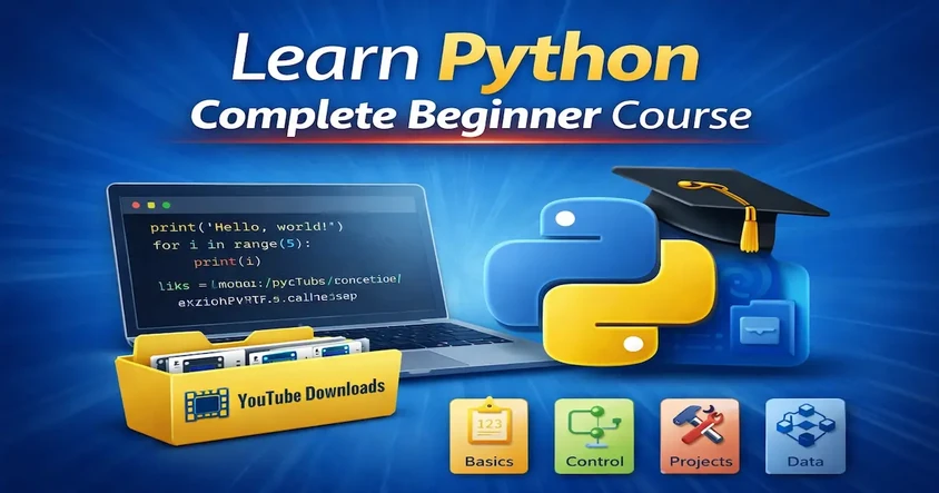 Learn Python - Complete Beginner Course