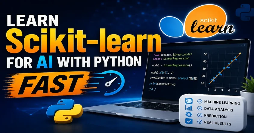 Learn Scikit-learn for AI With Python Fast