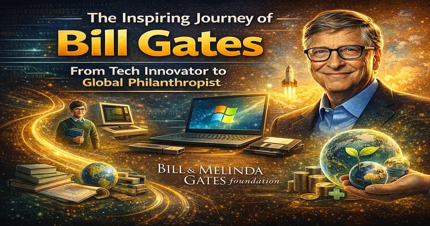 Life Story of Microsoft Founder Bill Gates